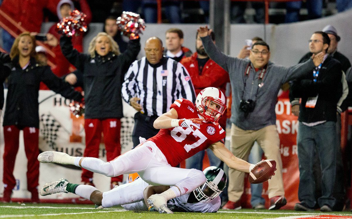 2015: Nebraska 39, No. 6 Michigan State 38